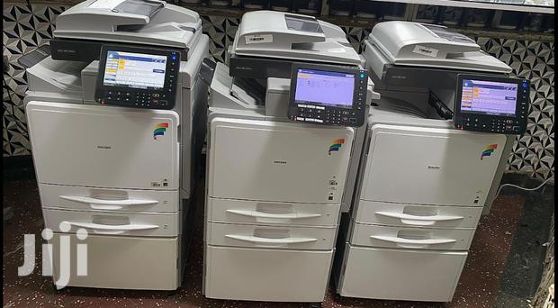 Coloured Ricoh Aficio MP C300 Photocopier Printer Scanner Machine - main view