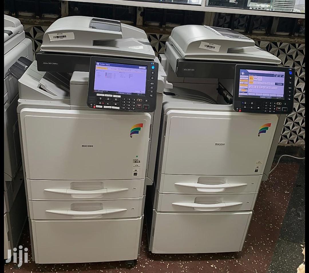 Coloured Ricoh Aficio MP C300 Photocopier Printer Scanner Machine