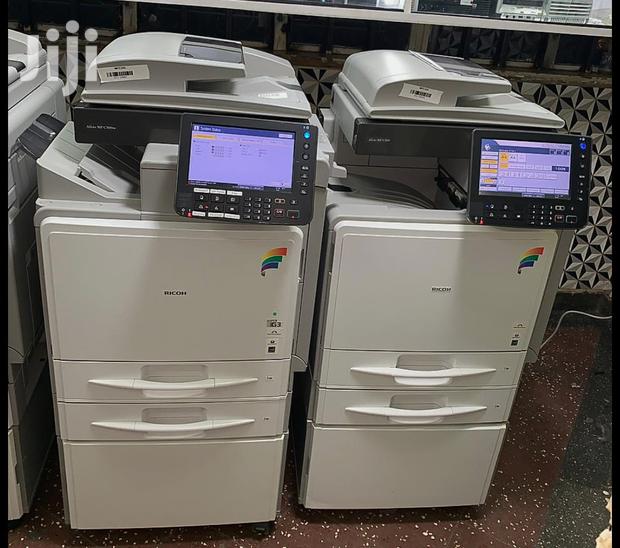 Coloured Ricoh Aficio MP C300 Photocopier Printer Scanner Machine - main view