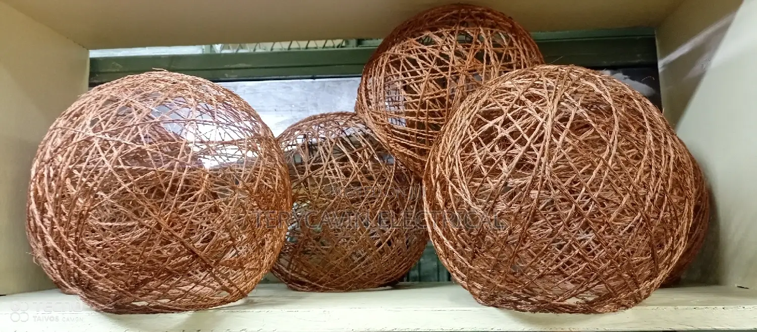 Brown Sisal Light Shades