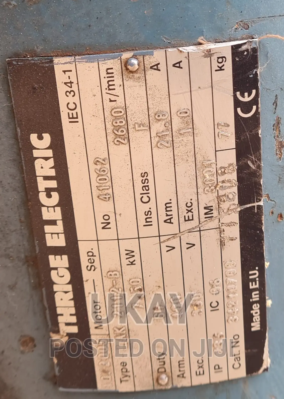 Thrige Electric Motor