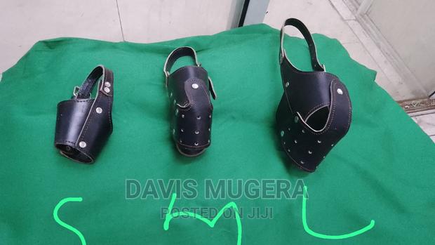 High Quality Leather Dog Muzzle for Sale - main view