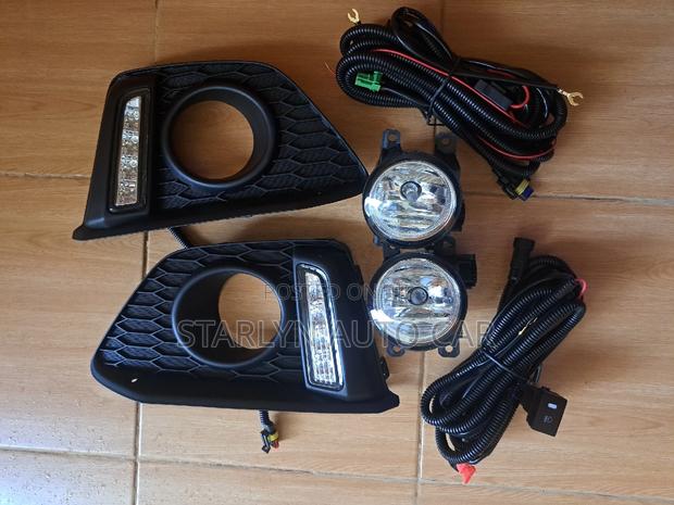 Foglights Honda Fit 2015 With DRL Lights - thumbnail 2