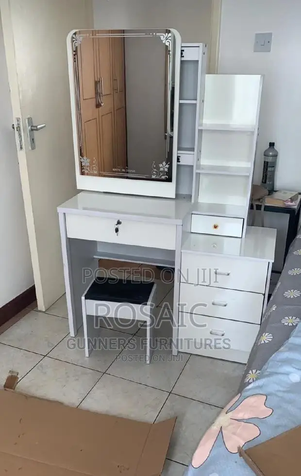 Dressing Table With Sliding Mirror