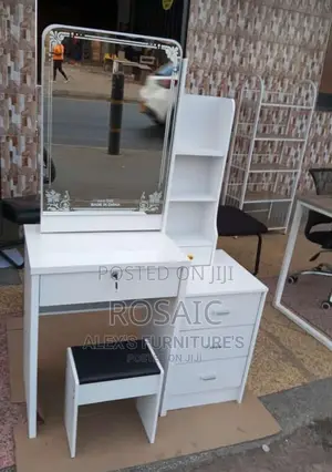 Dressing Table With Sliding Mirror