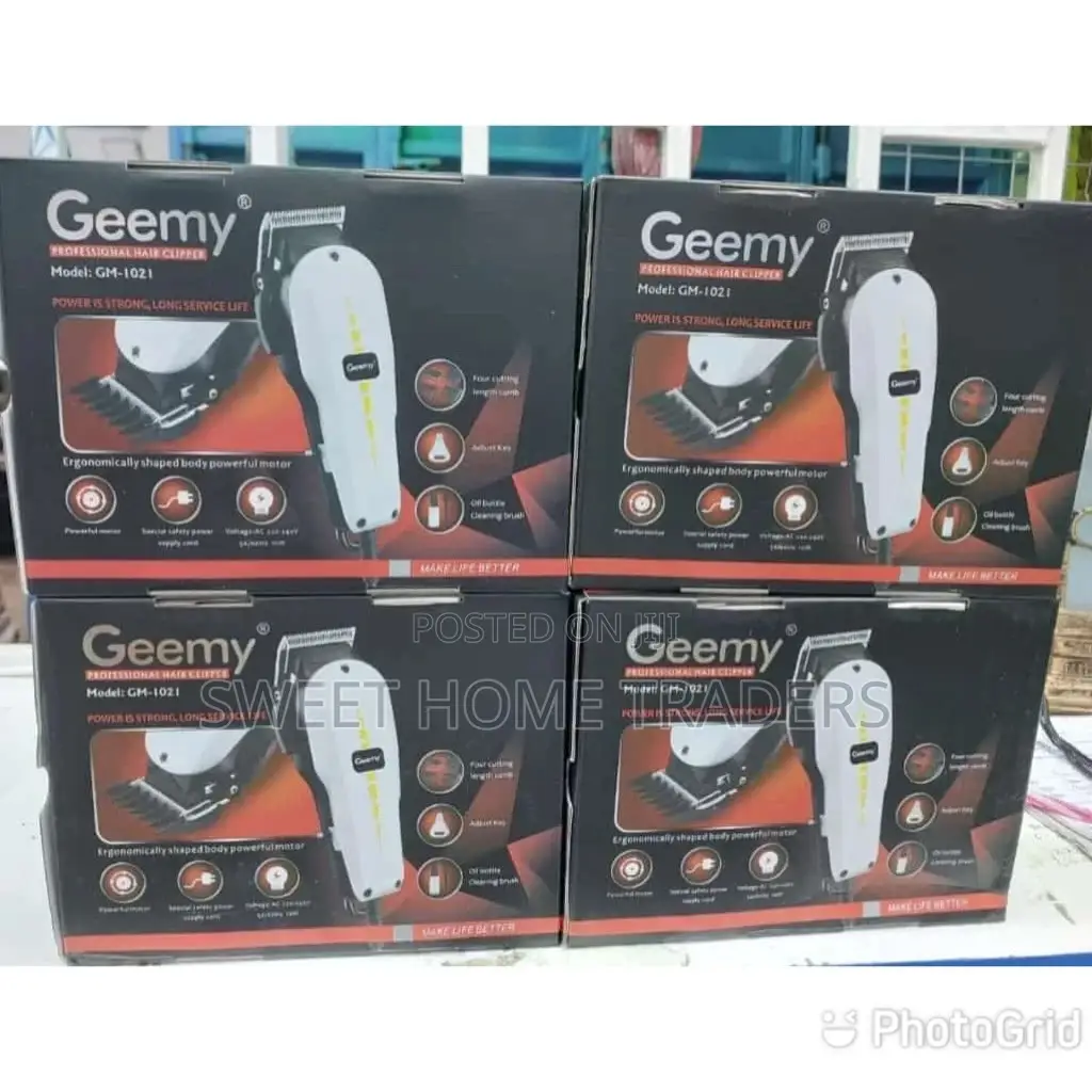 Geemy Electric Hair Trimmer Barbering Machine - Kinyozi