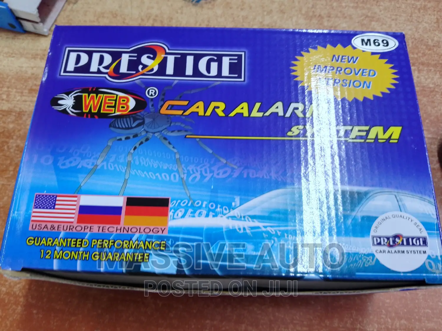 Guaranteed/Original Prestige Car Alarm System