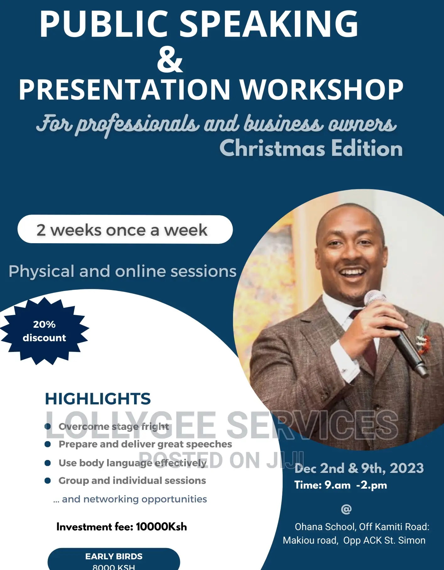 Public Speaking/Diction Lessons(Kids/Adults)