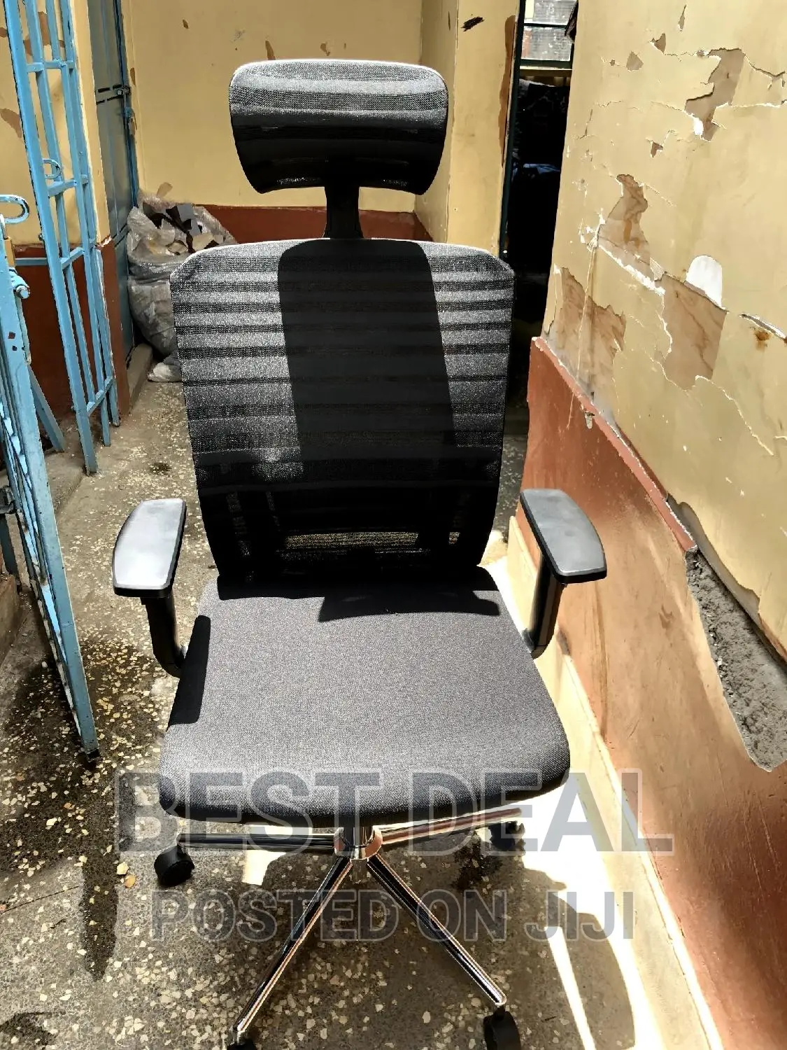 Ergonomics Chair With Headrest and Lumber Support