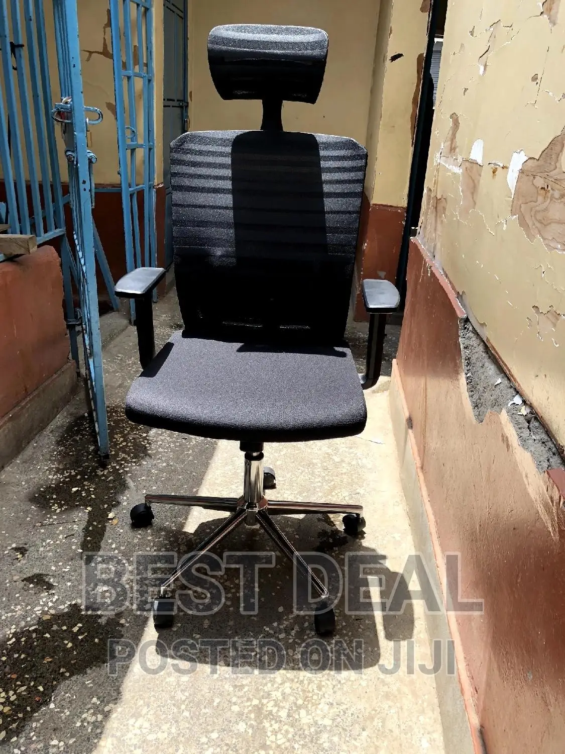 Ergonomics Chair With Headrest and Lumber Support