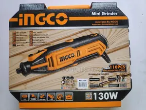 Ingco Mini Grinder + 110pcs Accessories Rotary Die Grinder