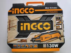 Ingco Mini Grinder + 110pcs Accessories Rotary Die Grinder