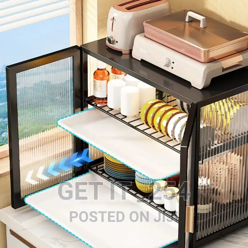 Minimalist Modern Dish Rack With Multifunctional Storage