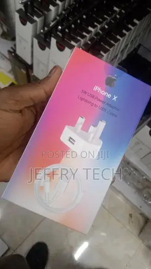 iPhone X 5W USB Power Adapter Lightning to USB Cable ( 3 PIN