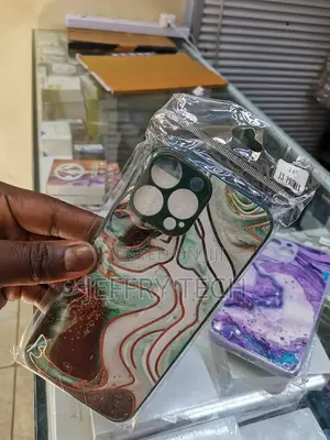Case Compatible With 13 Pro Max 6.7" 2021 Marble Pattern Sty