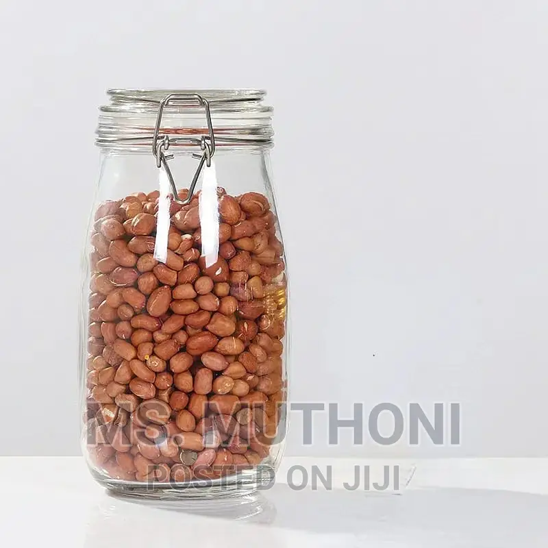 1.8 L Airtight Storage Clip Top Jars