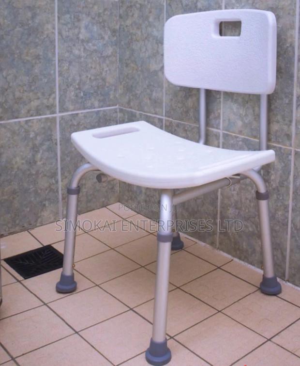 SHOWER CHAIR PANEL With Back Support and Arm Support - main view