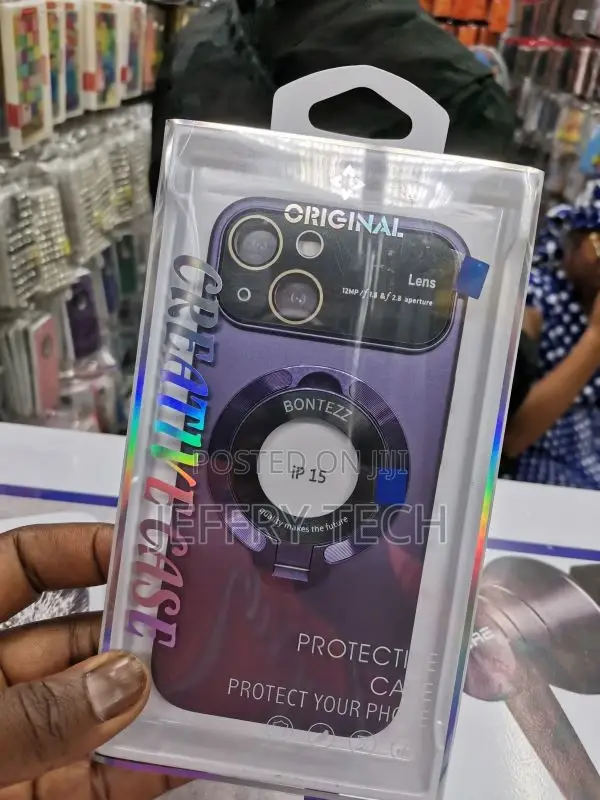 Magnetic Absorber for iPhone 15 Camera Protector Holder Cove