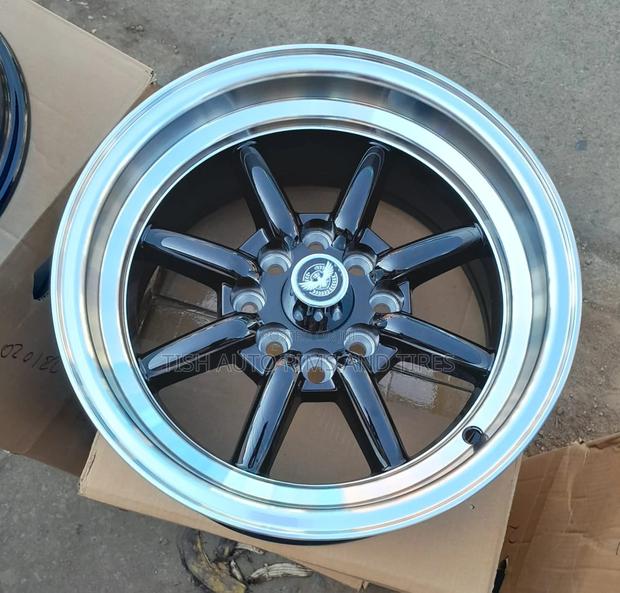 Black Silver Banana Rims Size 14 Inch - thumbnail 2