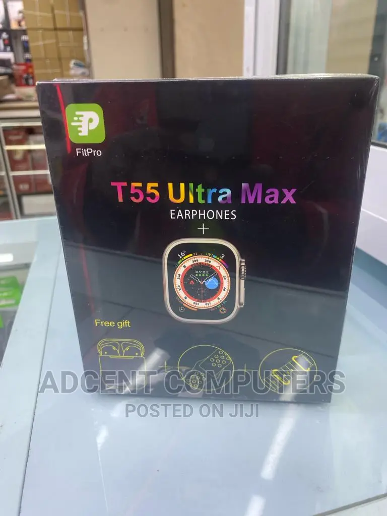 T55 Ultra Max Smartwatch With Earbuds in Nairobi Central Smart