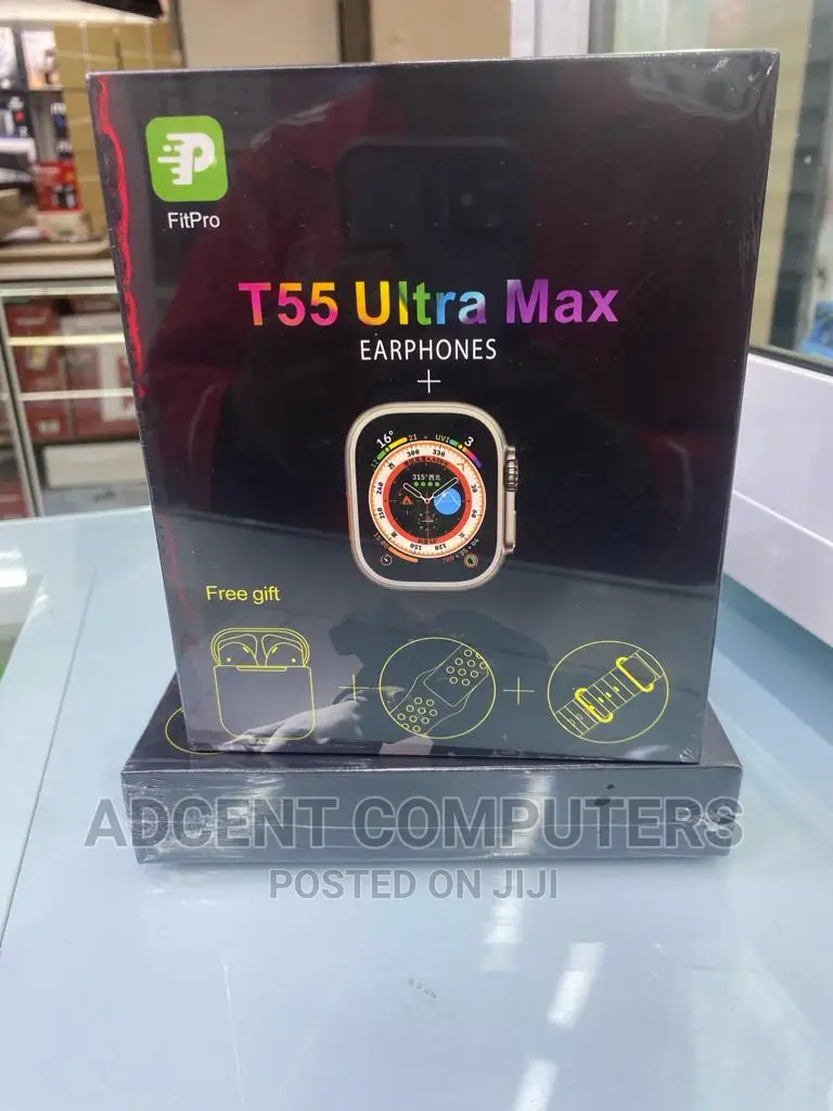 T55 Ultra Max Smartwatch With Earbuds in Nairobi Central Smart
