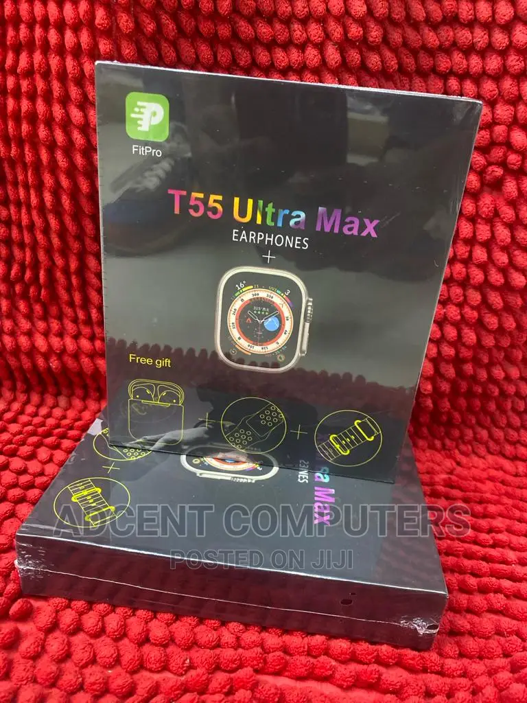 T55 Ultra Max Smartwatch With Earbuds in Nairobi Central Smart