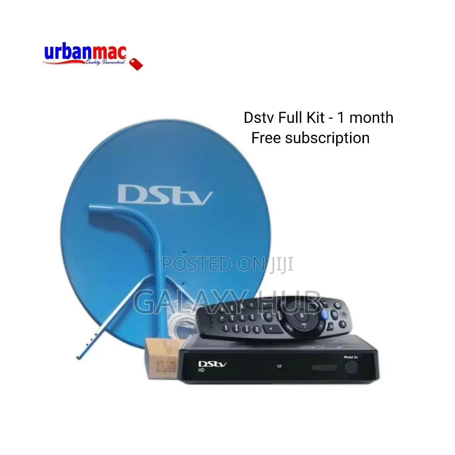 DSTV Full Kit Decoder With Remote One Month Free