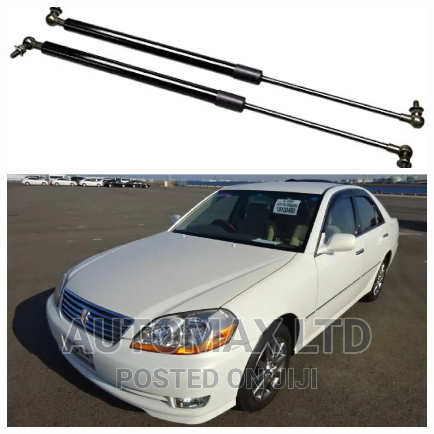 Toyota Mark 2 Grande, Front Bonnet Hood Shocks,