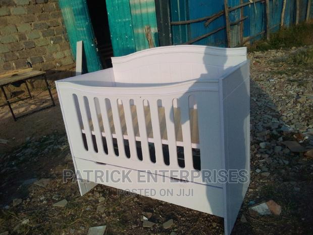 Morden MDF/Wooden Baby Cot 4 by 2 Fitts