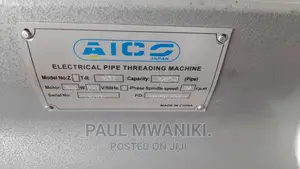 Electrical Pipe Threading Machine 1⁄2 To 2".- Heavy Duty
