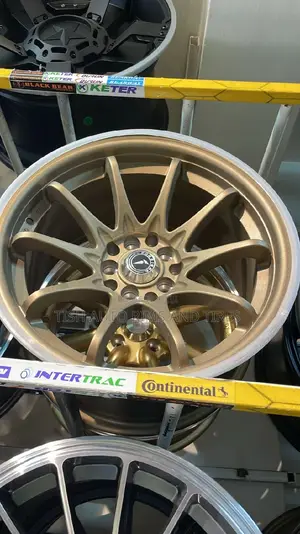Gold Offset Rims 16 Inch Set