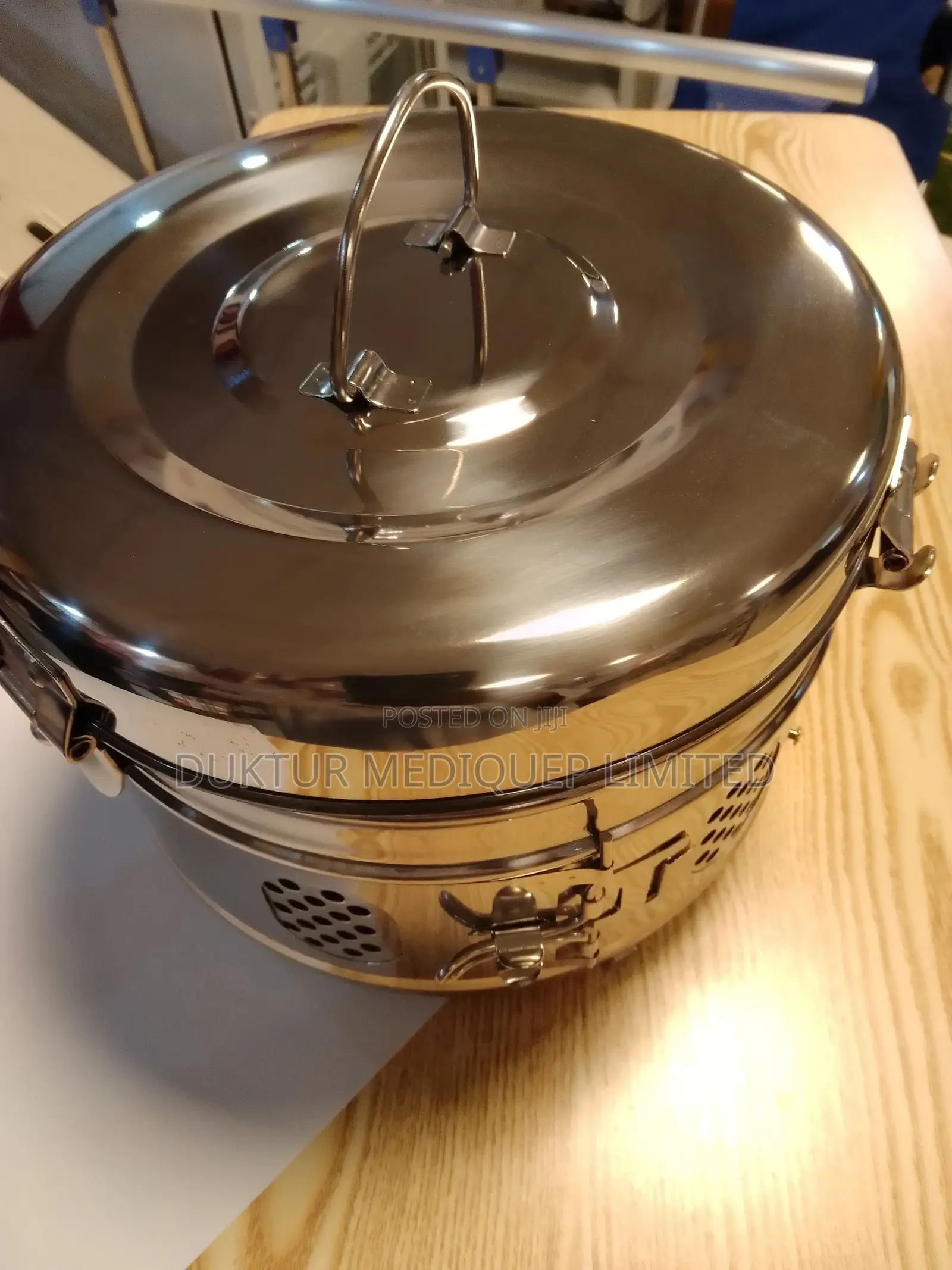 6*6" Sterilization Drum Stainless Steel