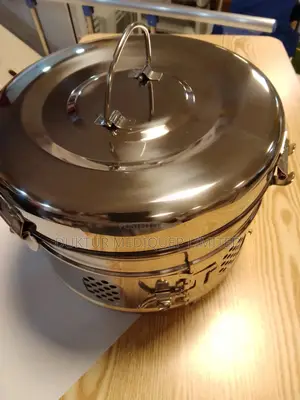 6*6" Sterilization Drum Stainless Steel