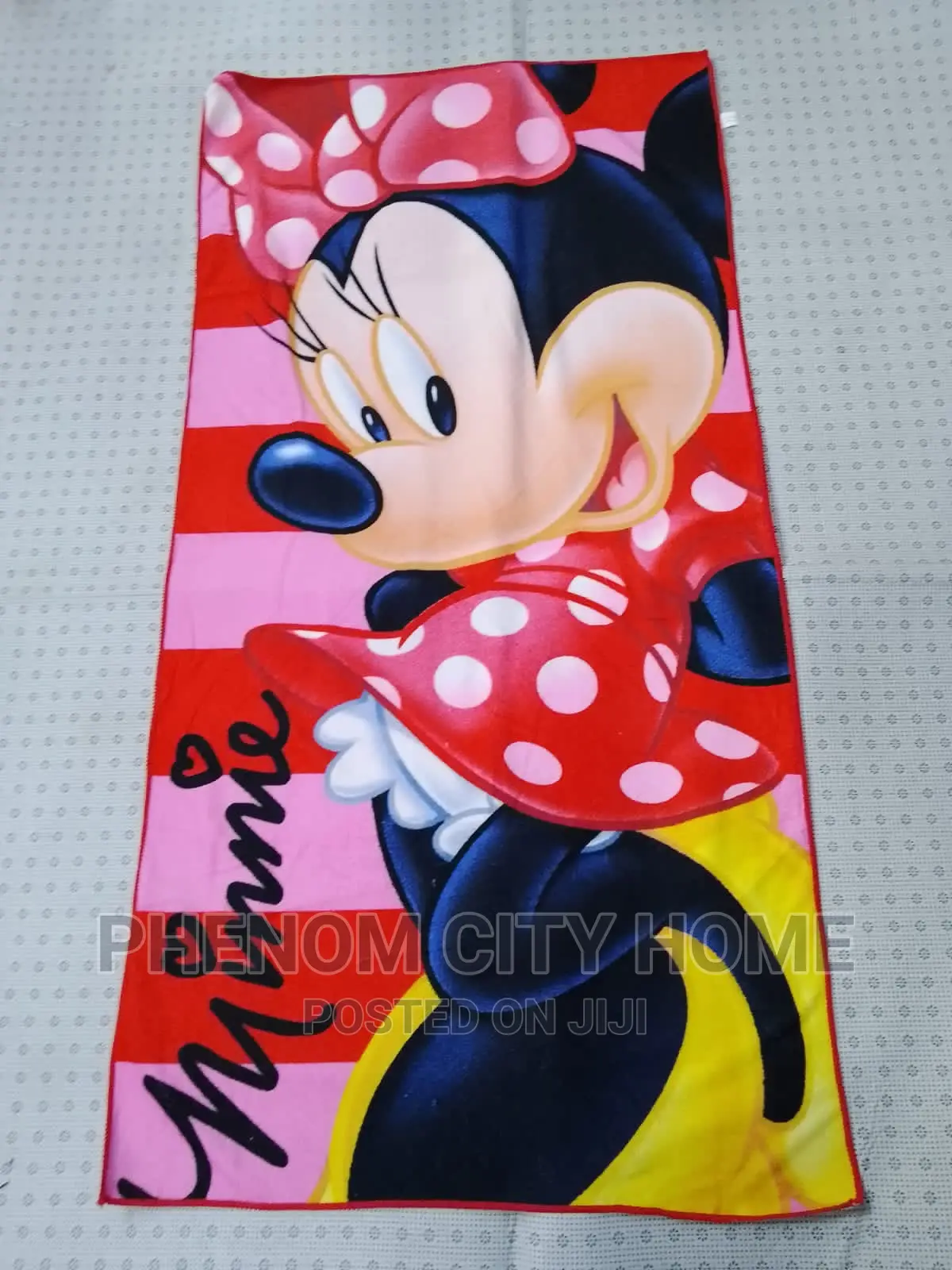 Kids Cartoon Print Towels