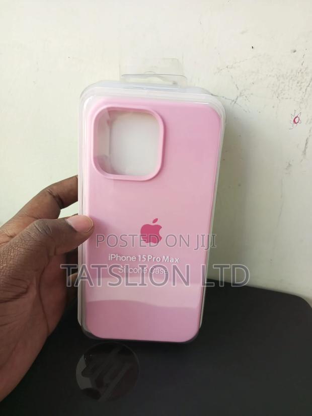 Apple iPhone 15 Pro Max Liqiud Silicone Cover/Case-Blue - thumbnail 2