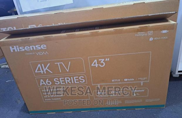 Hisense 43′′ 43a6 Vidaa Smart Uhd Tv - thumbnail 2
