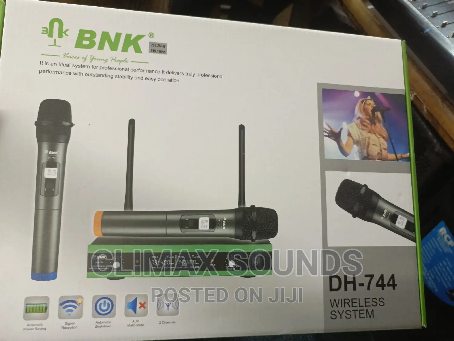 Wireless Microphone BNK Dh-744