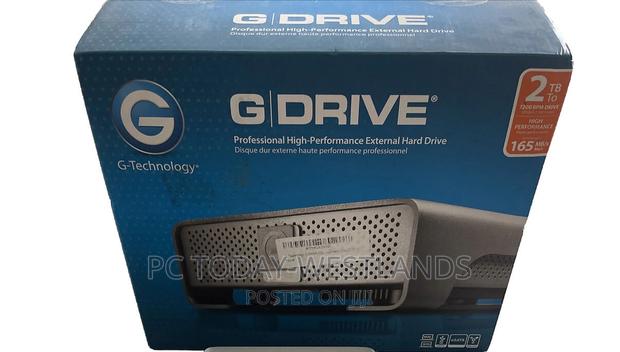 G-Technology G-Drive Professional External Hard Drive 2TB - thumbnail 4