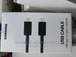 Samsung 5A USB Type C to Type C Cable 3A 45W Pd Compatible