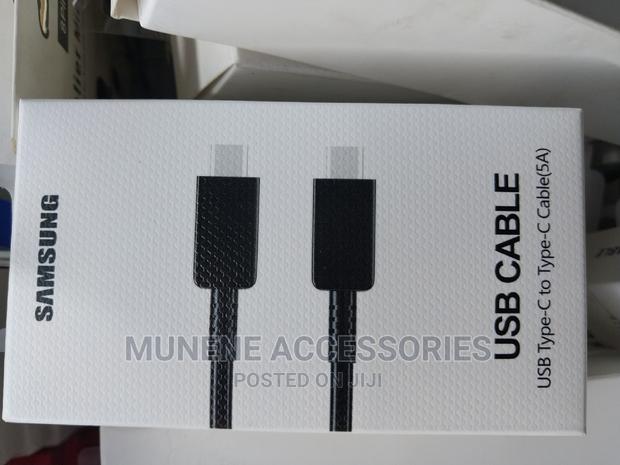 Samsung 5A USB Type C to Type C Cable 3A 45W Pd Compatible - main view