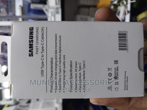 Samsung 2meter USB Type C - Type C Pd Fast Charging Cable 3A - thumbnail 2