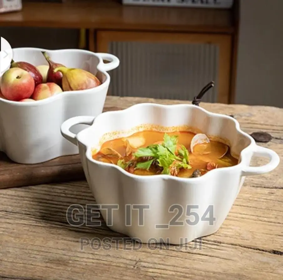 Square Ceramic Serving Bowls