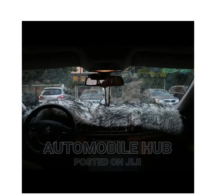 Fur Car Dashboard Cover