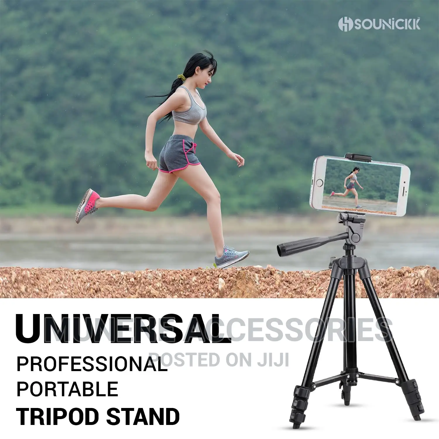 120cm High Pro Portable Adjustable Tripod Camera Stand 3120