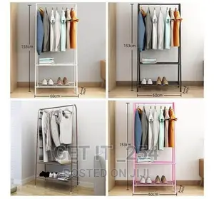 Metallic Clothes Racks /Organizer 
Stable and Durable