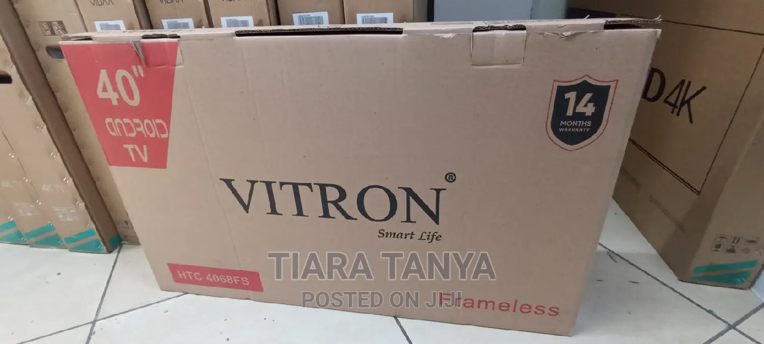 Vitron 40′′ Inch Frameless Smart Android Tv