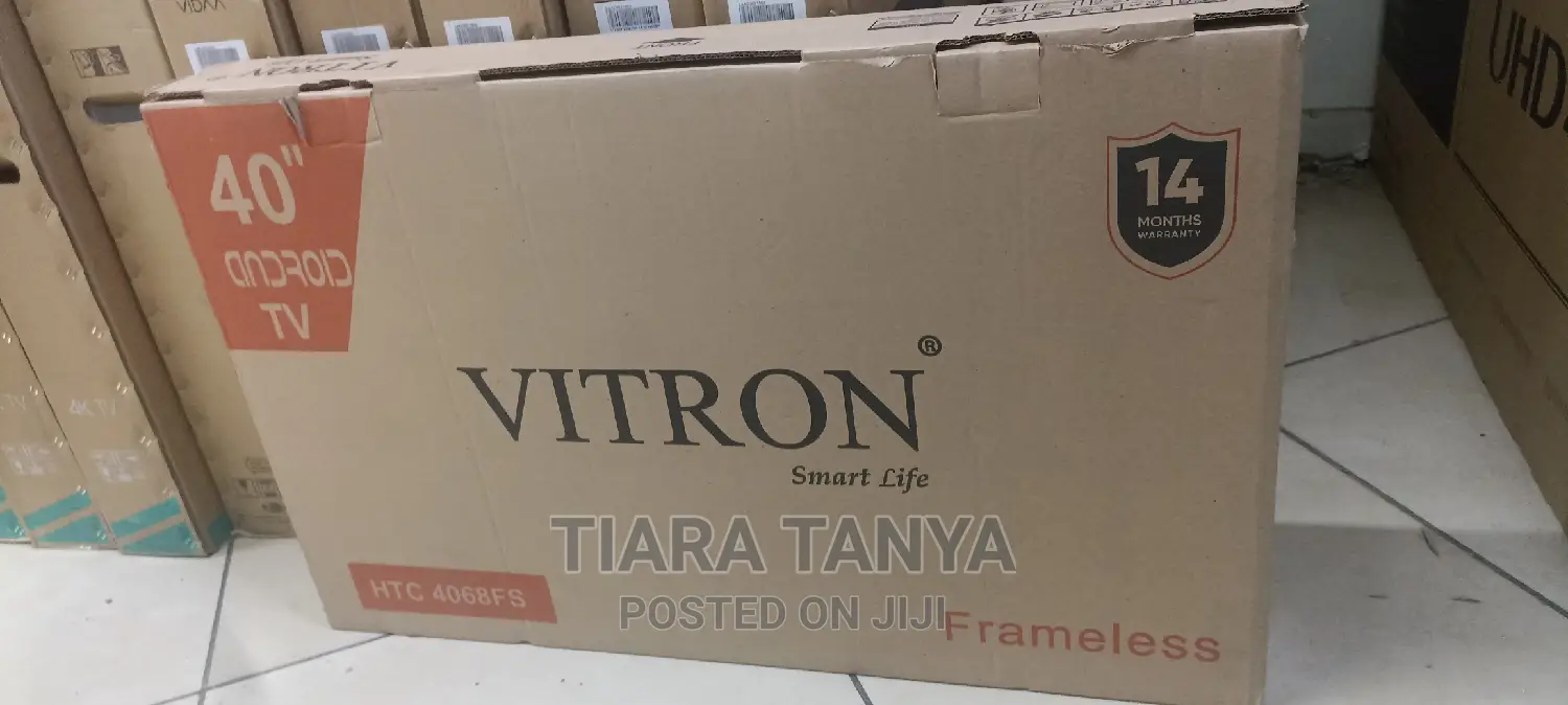 Vitron 40′′ Inch Frameless Smart Android Tv