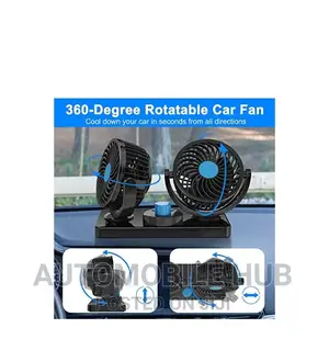Dual 12v Car Fan