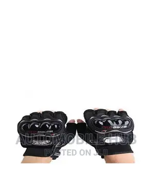Pro Biker Half Gloves