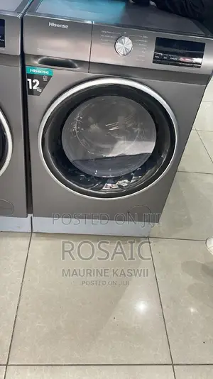 Hisense Washing Machine Front Load 12 Kg Wash and Spin